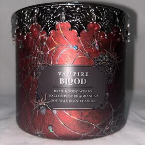 Bath and Body Works Vampire Blood 3-Wick Candle 14.5oz NEW